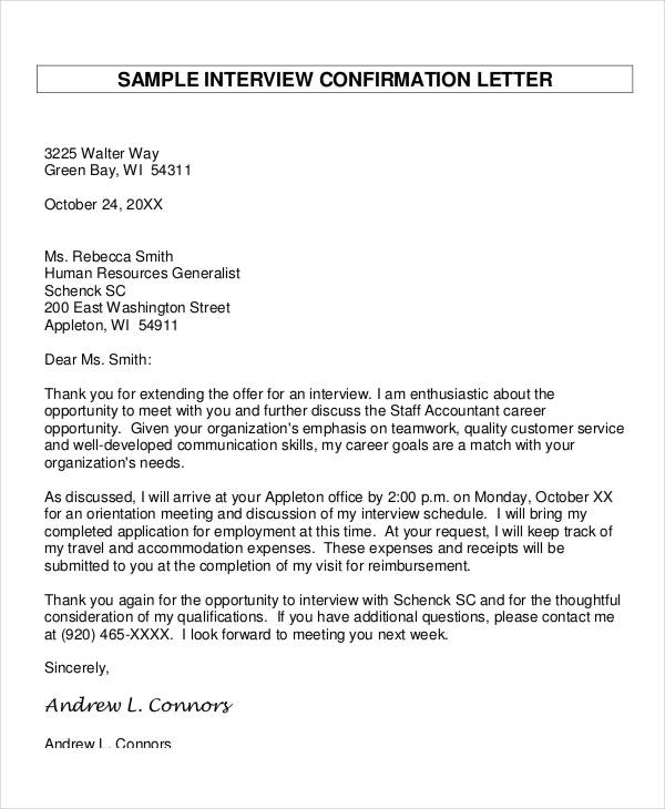 permanent residence document letter of employer