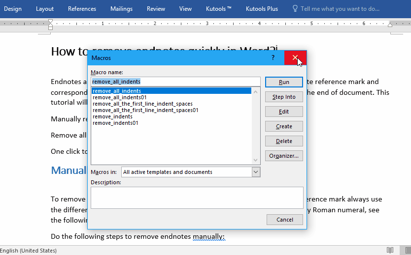 can you remove a password on a word document
