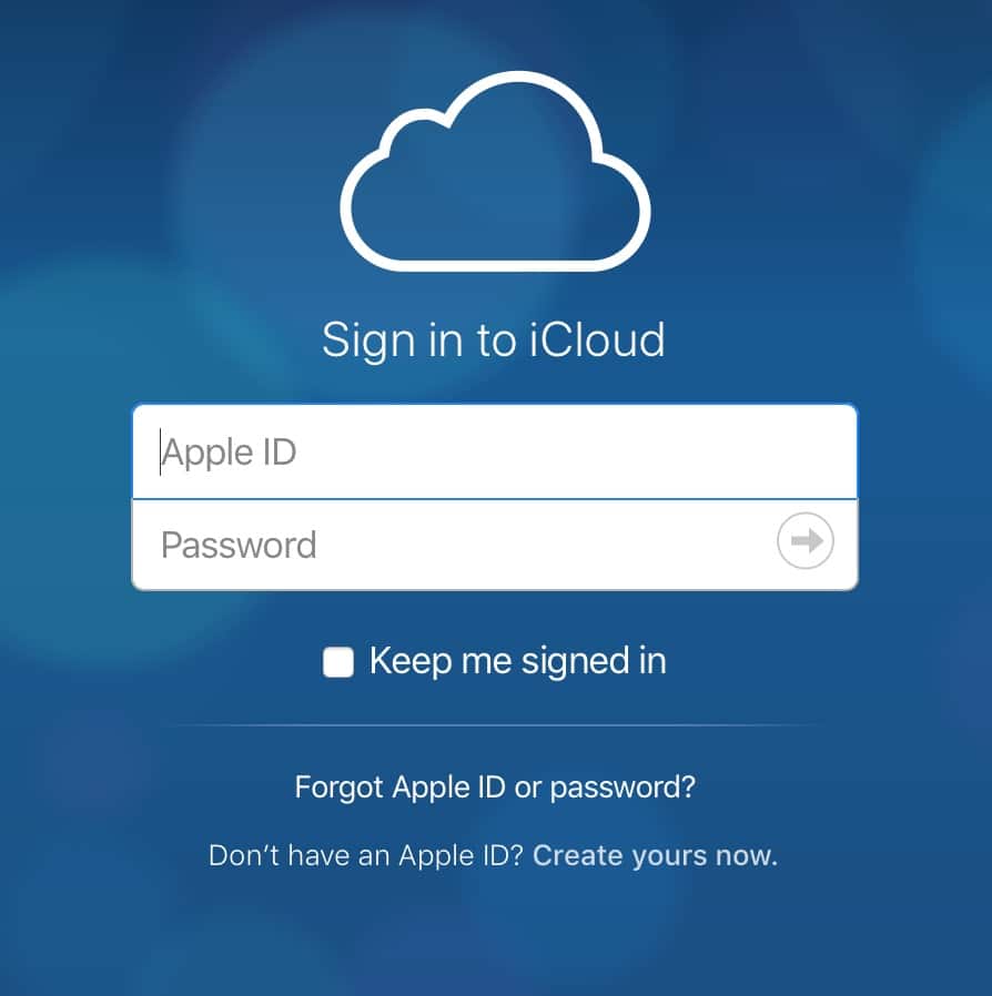 send a document to icloud drive