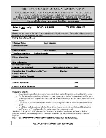 education and employment form for travel document