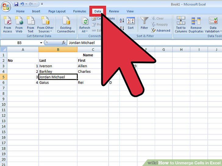 how to use different page orientations inside one excel document