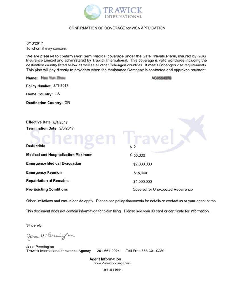 can a travel document holder get schengen visa