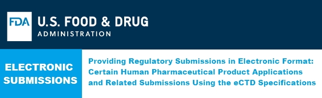 guidance document preparation of drug regulatory activities in ectd format