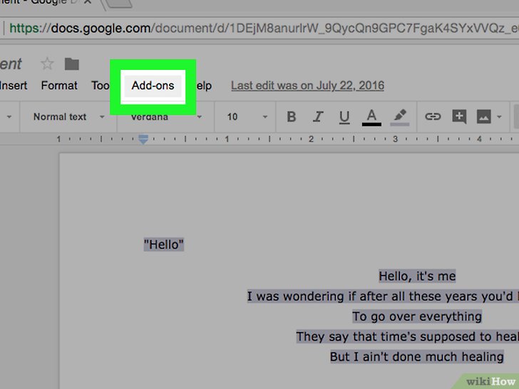 how do you put a word document into google docs