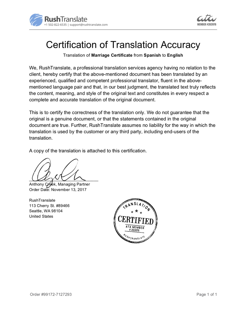 how to certify a copy of a document